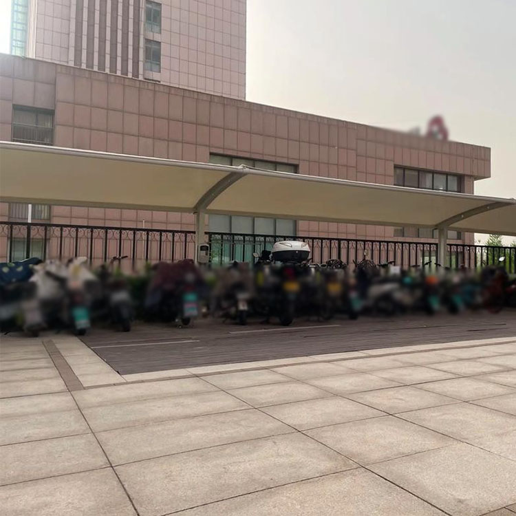 天峻县膜结构电动车棚